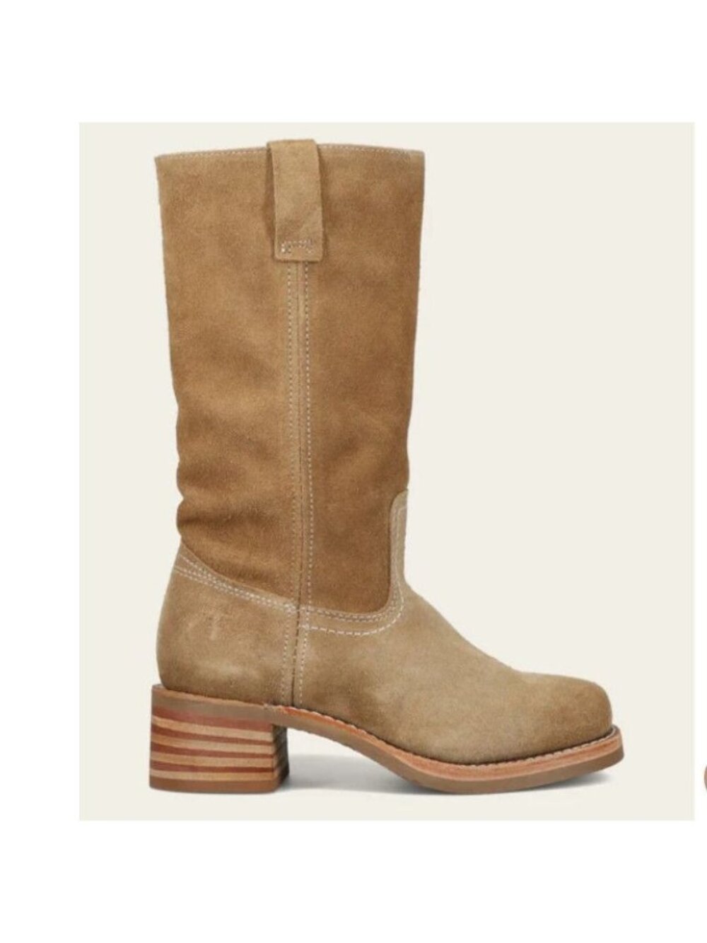 NEW Frye Campus 12R Boots Festival Buck Suede Western Cottagecore Womens 11